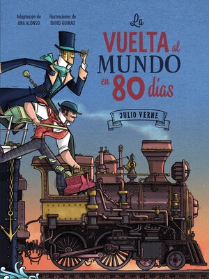 cover image of La vuelta al mundo 80 días